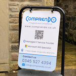 Swing Pavement Sign