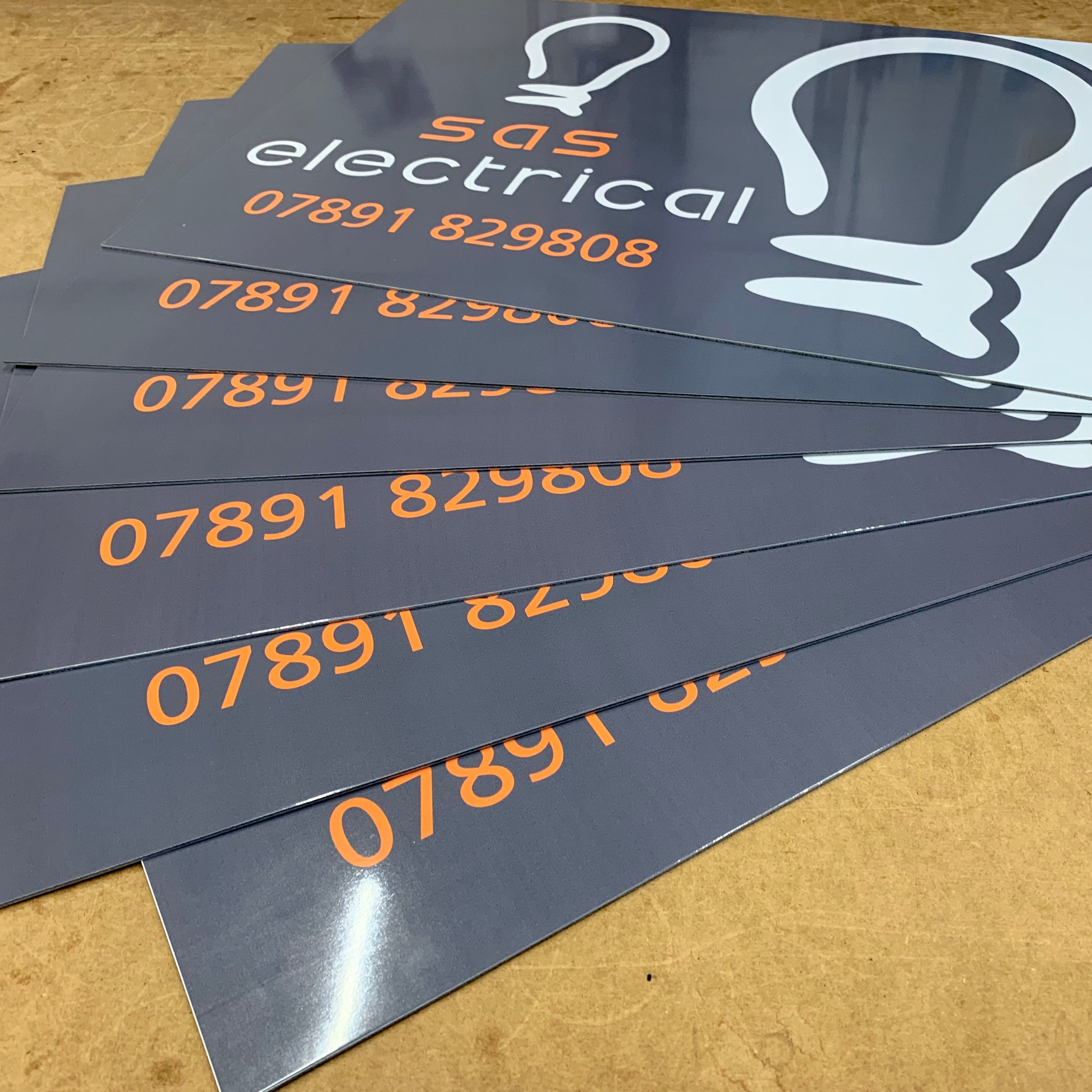 Digitally Printed 3mm Aluminium Composite Panels - Single Sided Sign ...