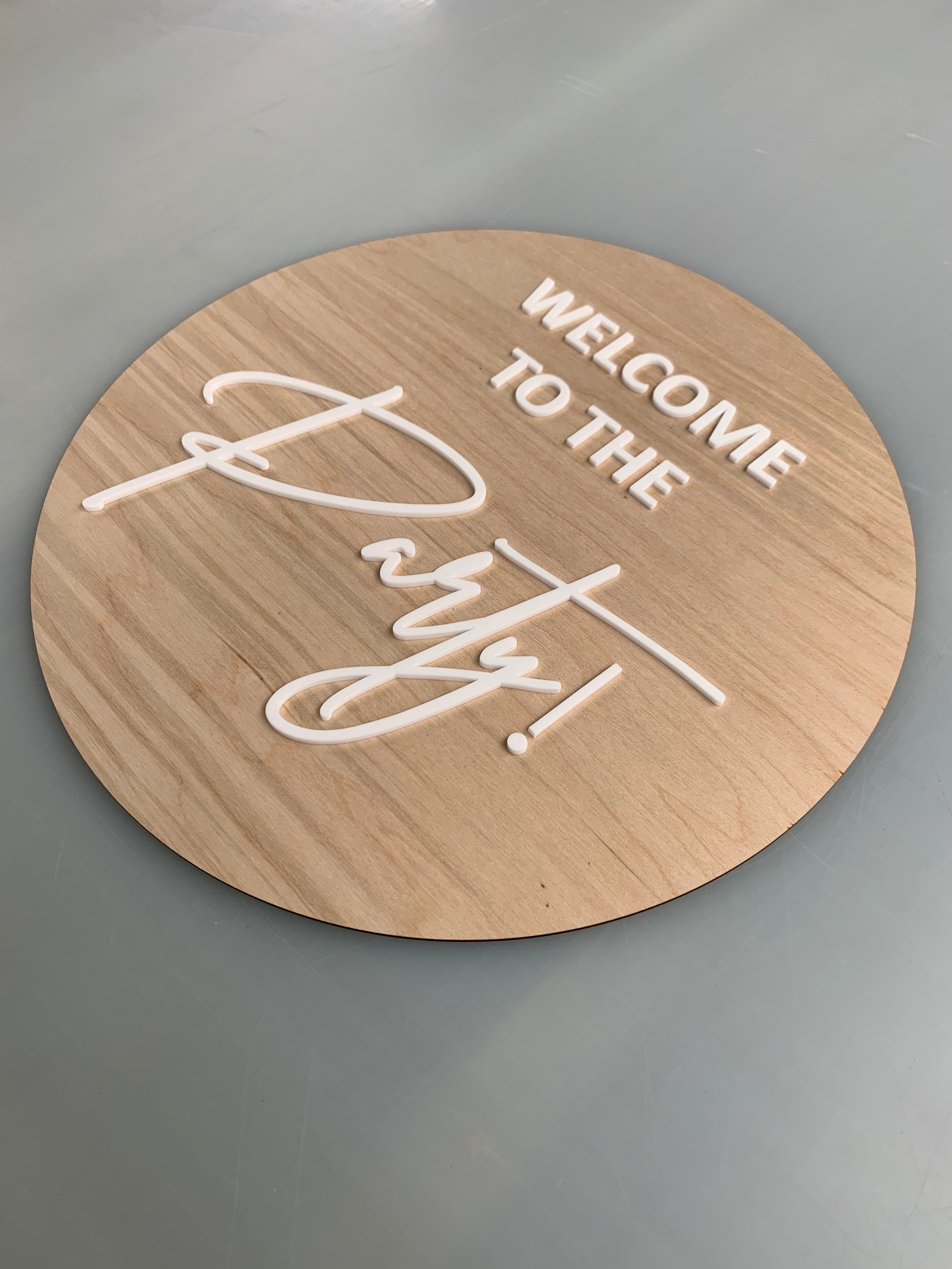 Welcome To The Party Sign, Welcome Sign, Reception Signage, Engagement Sign, Party, Welcome